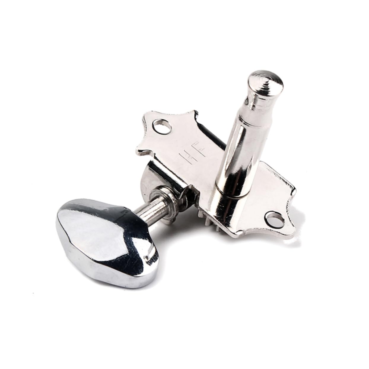 OFFSCH 4 String Chromium Rotary Tuning Pegs Machine Heads 2r2l for Ukulele Bass Tuning Pegs Guitar Tuning Pegs