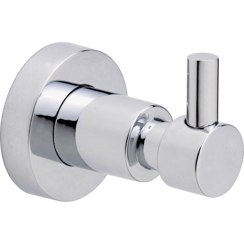Tesa Uk Standard Tesa® Loxx Bathroom Wall Hook, High Gloss Chromed Metal, Self-Adhesive, Adhesive Mounting Technology, 68 Mm X 50 Mm X 55 Mm