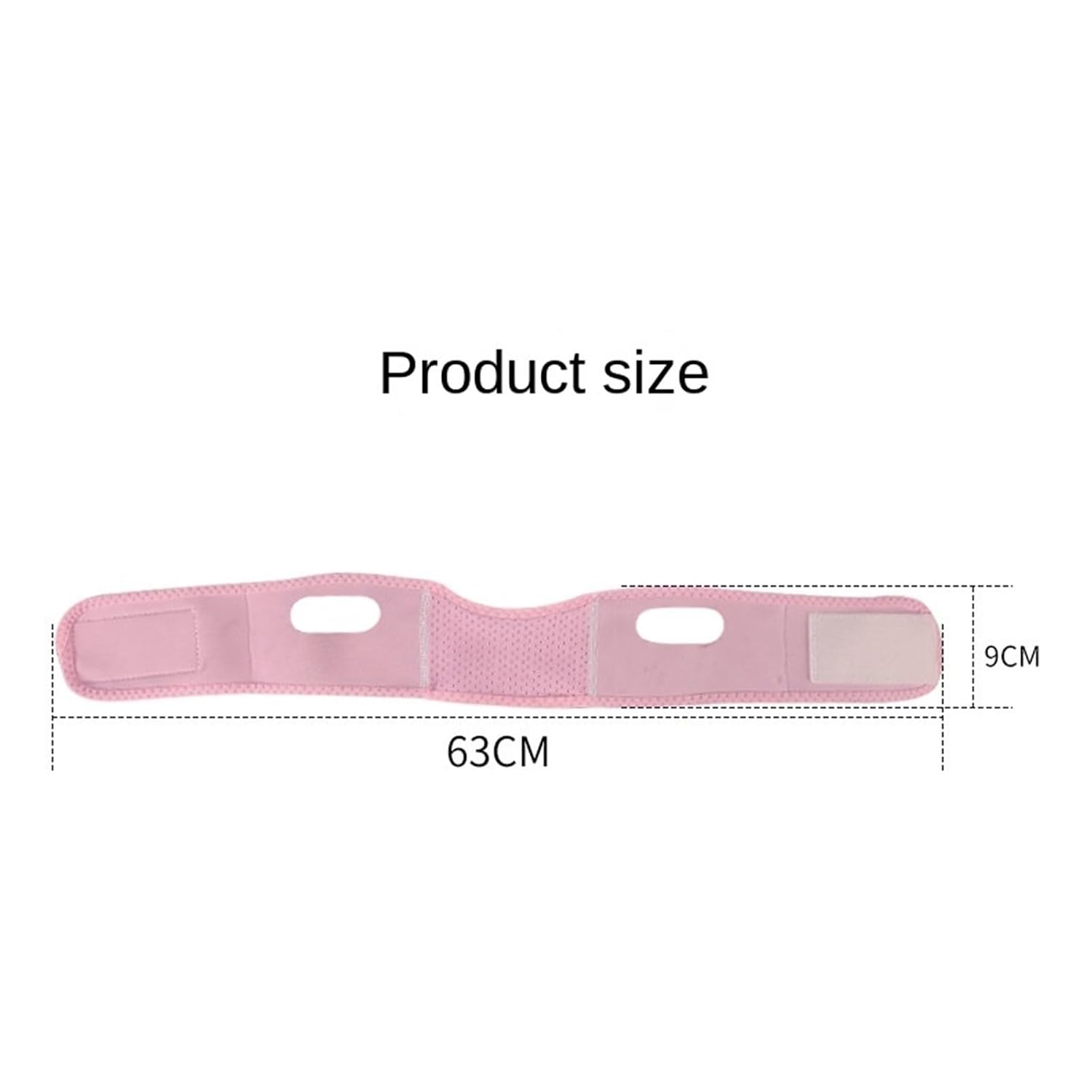 Face Toning Belt Adjustable V-Face Lifting Mask for Slimming Facial Contouring Sleep Support Firming Strap Double Face Shaper Band(Black)