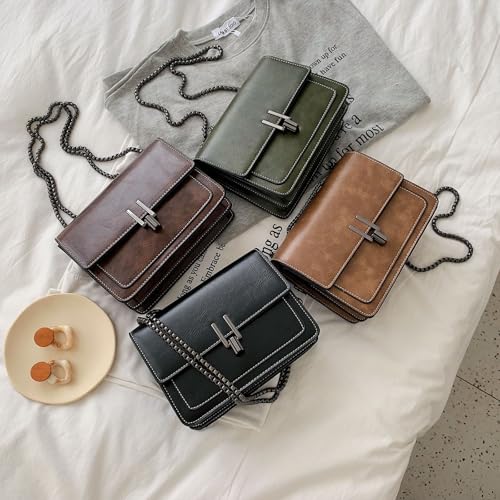 Image of Travistar Crossbody Bags for Women Small Handbags PU Leather Shoulder Bag Purse Evening Bag Quilted Satchels with Chain Strap