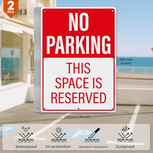 Panneau No Parking panneau signalisation stationnement interdit 35x25