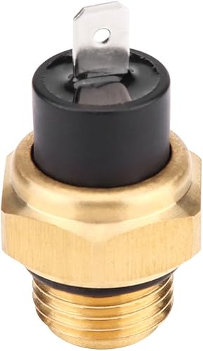 Interruptor del ventilador del refrigerante del radiador, interruptor de temperatura del termostato del ventilador compatible con Honda VFR700F