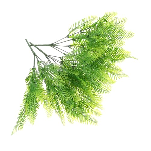 Holibanna 3 Stück Künstliche Pflanzen Simulierte Farnblätter für Wanddekoration Pflegeleichte Kunstpflanzen für Innenräume und Outdoor Projekte für Zuhause Büro und Veranstaltungen