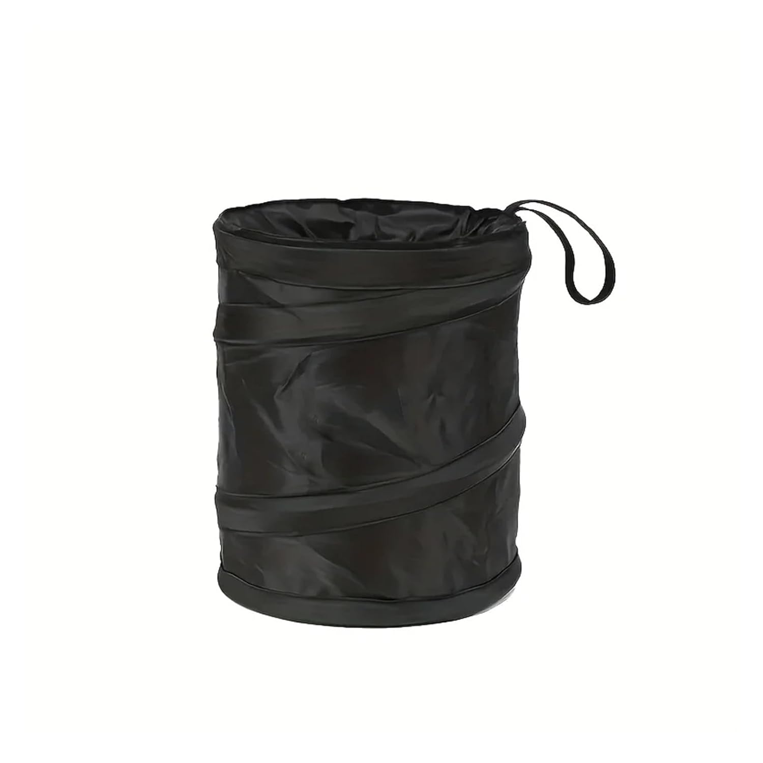 Car Trash Can Portable Foldable Hanging Car Storage Bucket Chair Back Oxford Cloth Storage Bag Trash Can 1pc