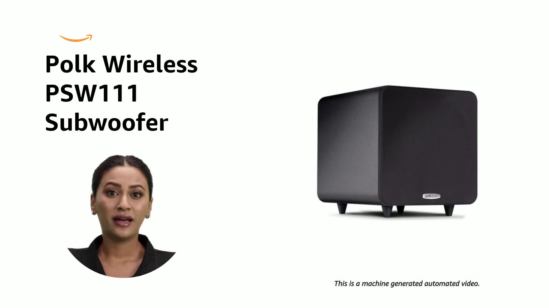 Polk Audio Wireless PSW111 Subwoofer (Single, Black) Price: Buy