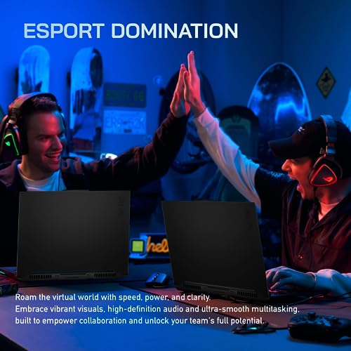 Image of asus TUF A16 16'' FHD 165Hz Gaming Laptop, AMD Ryzen 7-7735HS, Radeon RX7600S V8G Graphics, 32GB DDR5 RAM, 1TB PCIe SSD, RGB Backlit Keyboard, Wi-Fi 6, HD Camera, Black, Win 11 Pro, 32GB USB Card