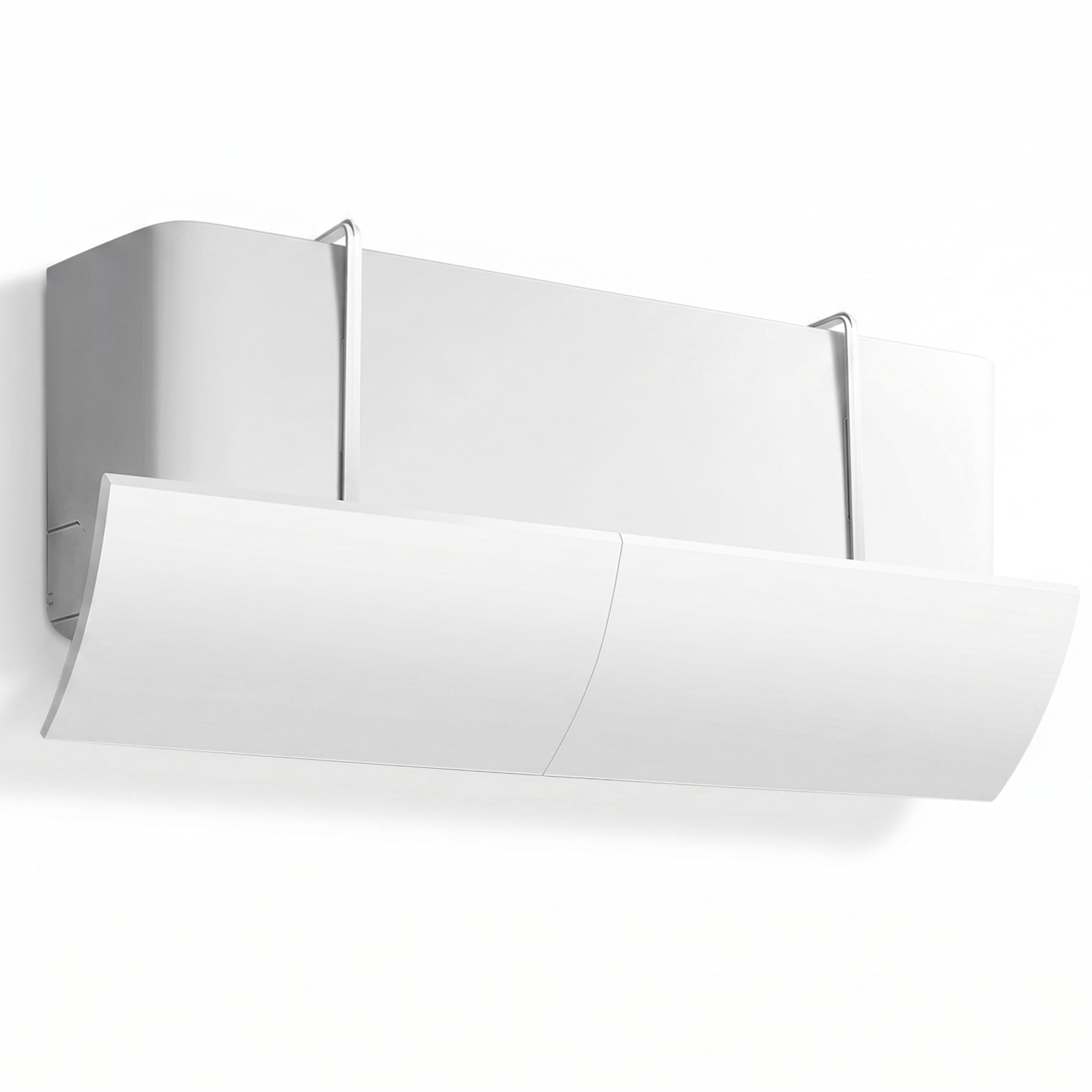 Deflector de aire acondicionado sin taladro regulable para unidades split de hogar 6
