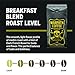 Warpath Coffee Whole Bean Coffee Medium Roast, Breakfast Blend, High Caffeine, Extra Strong Roasted 100% Arabica Coffee Beans Whole, Rich Aroma, Full Bodied Intense Cup, Created by Navy SEALs, 12oz