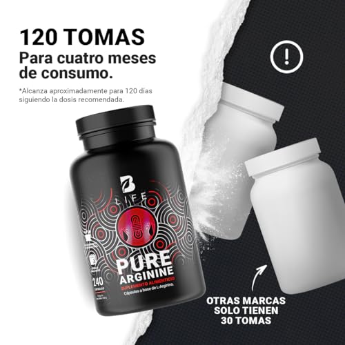 Vitamínicos, l arginina y citrulina Marca B Life Company (3)