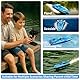 suangrc Ferngesteuerte Boot Kinder 3 LED Lichtmodi,Elektrisches RC Boot Badewanne,Pool Spielzeug Jungen Mädchen,Wasserfunktion Alarm Niedrigem Batteriestand Wiederaufladbare Batterie,2.4GHz Steuerung