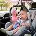 MPQMPQ Car Seat & Stroller Toy for Girl - Musical Sensory Plush with Rattle & Mirror Baby Toys 0-12 Months Hanging Travel Carseat Toys Soft Squeaky Stuffed Animal Unicorn for Babies Gifts