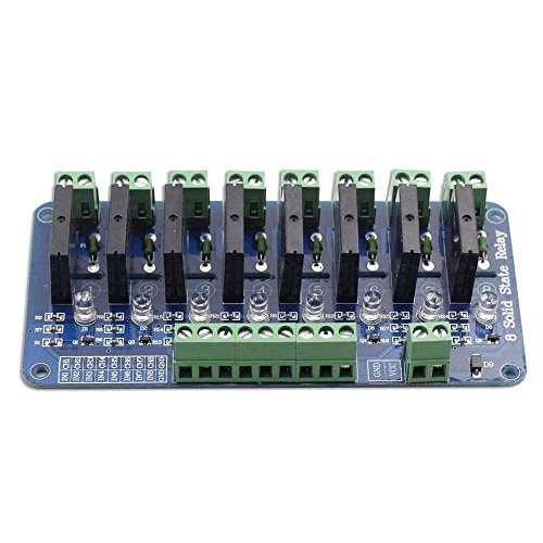 Buy Solu 8-channel 5v Solid State Relay Module with Resistive Fuse SSR ...