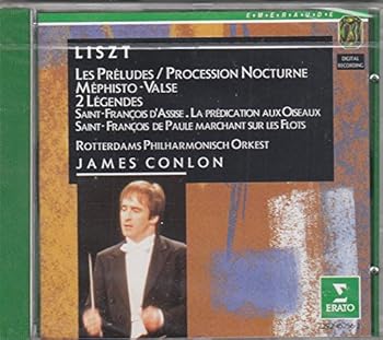 Audio CD Liszt: Les Preludes / Mephisto Valse / 2 Legendes Book