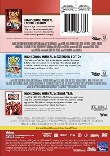 High School Musical: 3-Movie Collection #TOP1