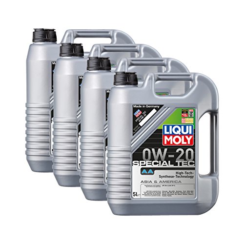 20L 20 Liter LIQUI MOLY 9734 SPECIAL TEC AA 0W-20 Motoröl Öl API SP ASIA AMERICA