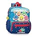 Baby Shark Happy Family Zaino asilo Azzurro 23x28x10 cm Poliestere 6.44L