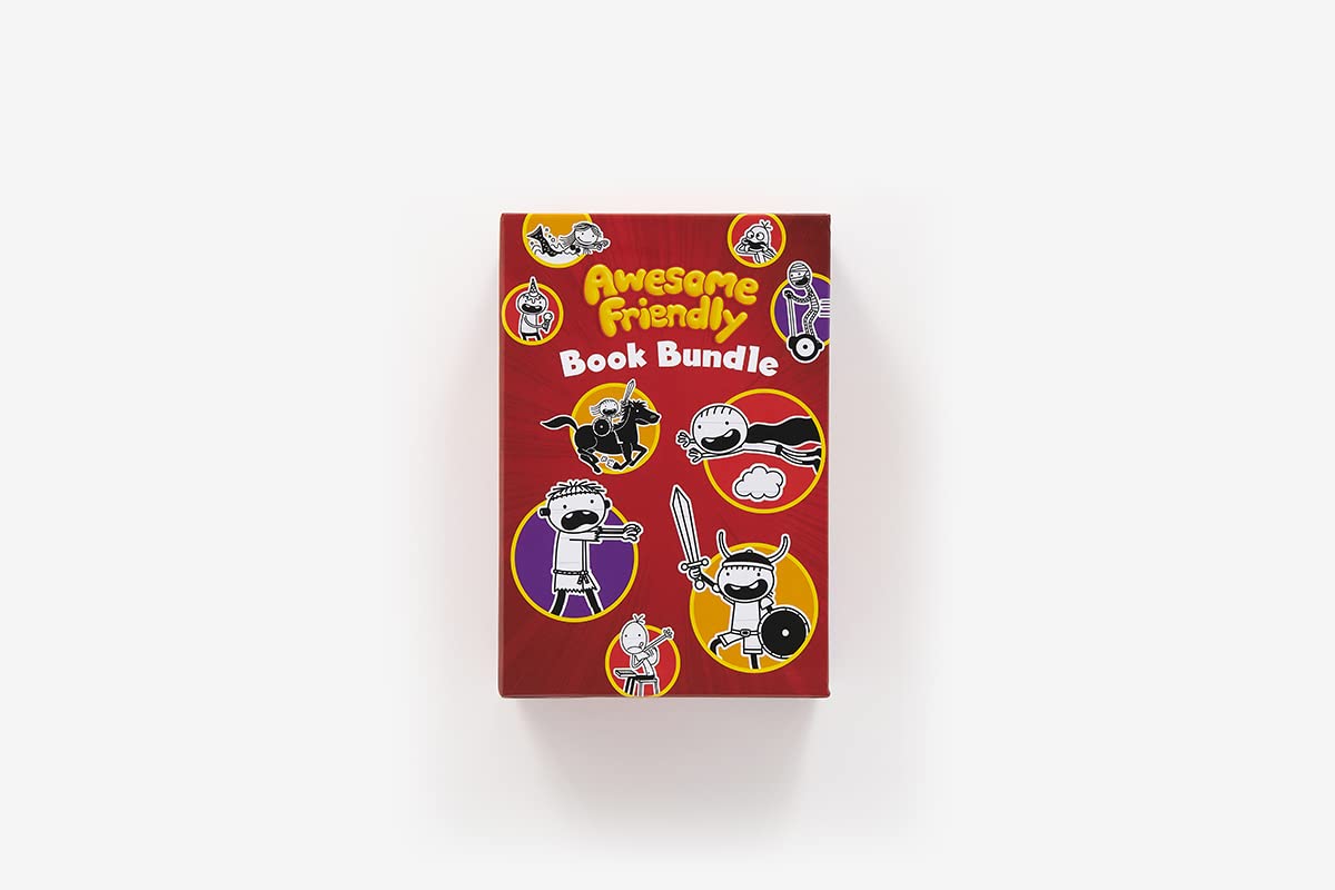 Awesome Friendly 3-Book Hardcover Gift Set: Diary of an Awesome Friendly Kid, Rowley Jefferson’s Awesome Friendly Adventure, and Rowley Jefferson’s ... Stories (The Awesome Friendly Kid Series)