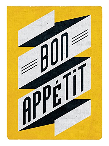Edu Barba Bon Appetit 60x80cm Canvas Print, Multi-Colour, 60 x 80 cm