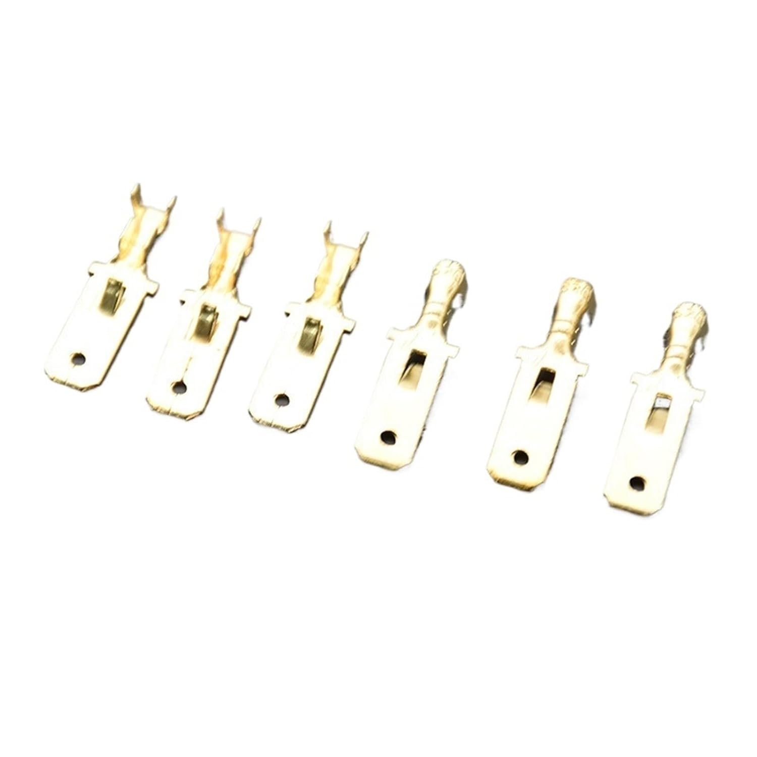 100pcs/50pcs 2.8/4.8/6.3mm Spade Crimp Terminals Electrical Insulating Sleeve Wire Connector for 22-16 AWG0.5mm2-1.5mm2(50sets 100pcs 2.8mm)