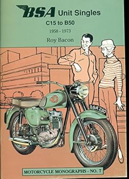 Paperback Bsa Unit Singles C15 to B50, 1958-73 Book