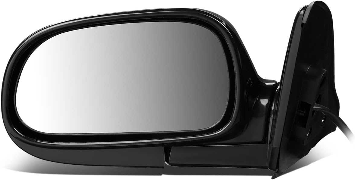 DNA Motoring OEM-MR-TO1320104 Left Side Power Operated Folding Non-Heated Rear View Mirror Compatible with 1993-1997 Corolla
