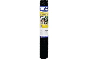Tenax 60041989 3' x 50' Multi-Purpose Plastic Fence Mesh