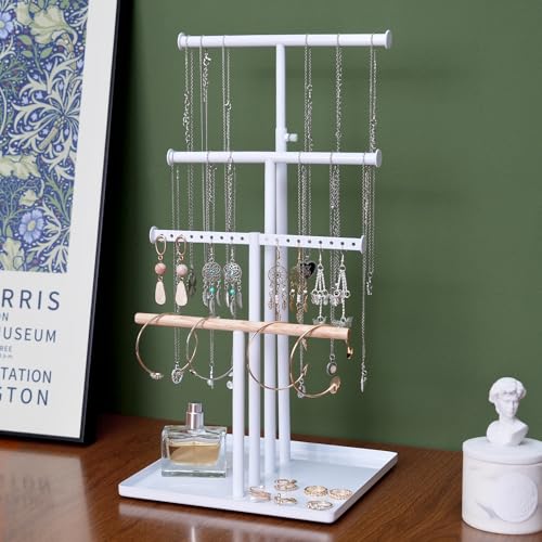 Présentoir à bijoux pour collier au design esthétique épuré