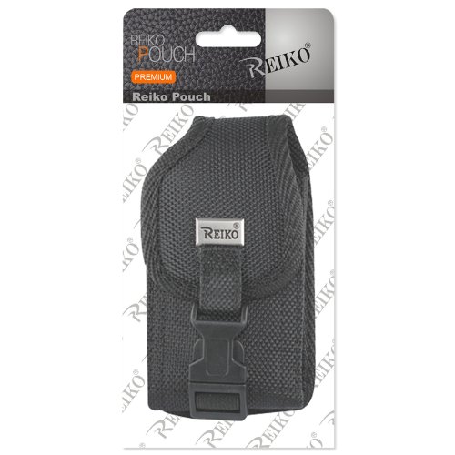 Reiko Rugged Pouch For Treo 650/700 - Non-Retail Packaging - Black #TOP4