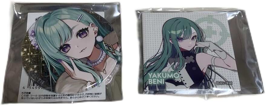 ぶいすぽっ！ 八雲べに 缶バッジ 渋谷TSUTAYA シブツタ ぶいすぽっ！POP UP SHOP in SHIBUYA TSUTAYA 2024年4月25日（木
