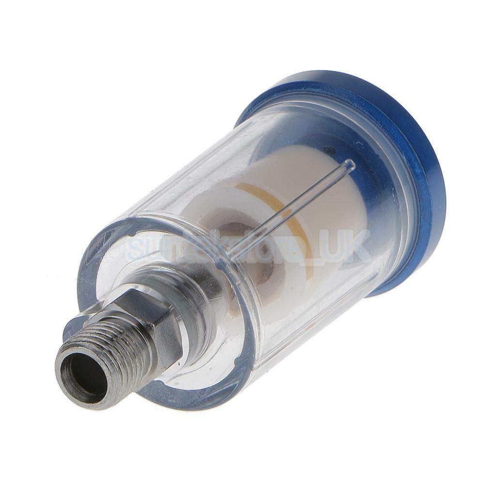 Generic 1/4 Mini Inline Air Filter Water Trap HVLP Spray Gun Hose Tool Paint Amazon.in Home