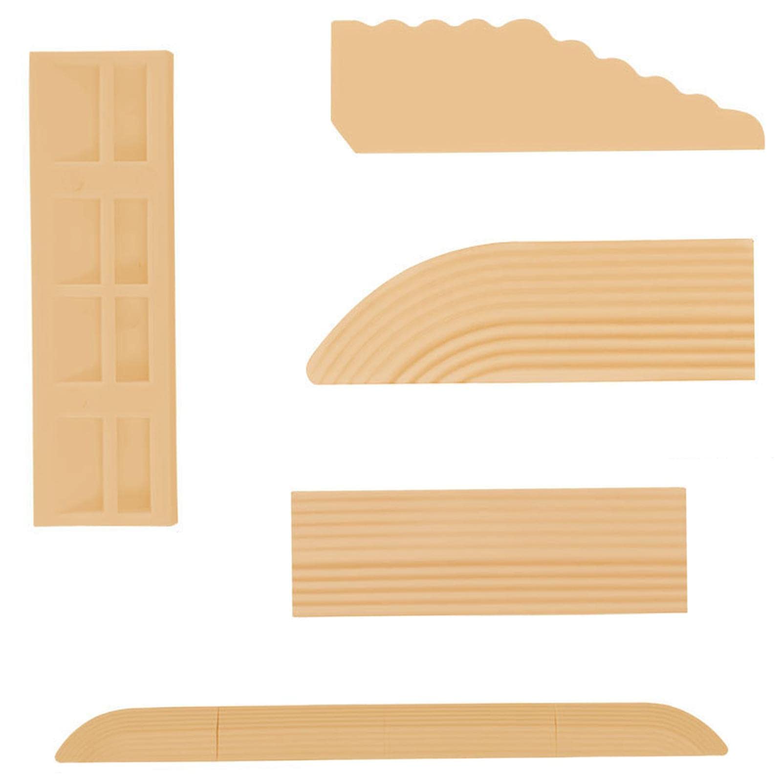 LYLA 4X Threshold Bars Step Ramp for Robot Vacuum Cleaner Beige Yellow-image-40