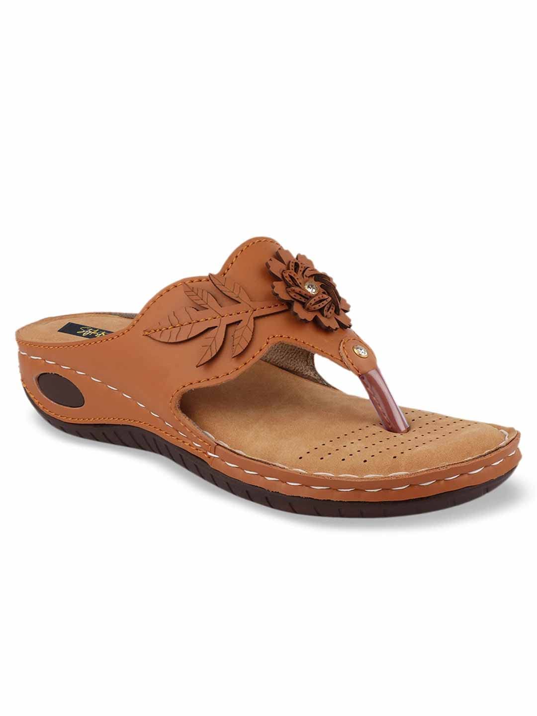 Stylestry Extra Soft Women and Girls Doctor Ortho Cream Slipper,Sandal Ortho Comfortable Chappals, Orthopedic Footwear, Good Foe Knee (B0BBR2VPYB) Amazon Price History, Amazon Price Tracker