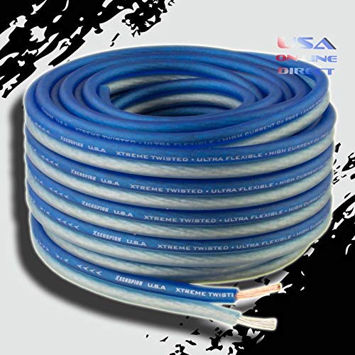 12 Gauge 50 Feet OFC 100% Copper Marine Car Home Audio Speaker Cable Wire US