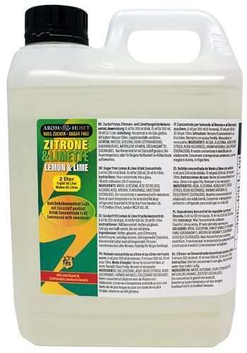 Lemon-Lime 2L zuckerfreies Konzentrat für 66 L stille Getränke