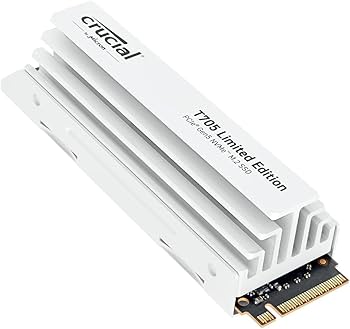 Amazon.com: Crucial T705 2TB PCIe Gen5 NVMe M.2 SSD with White Amazon.com: Crucial T705 2TB PCIe Gen5 NVMe M.2 SSD with White