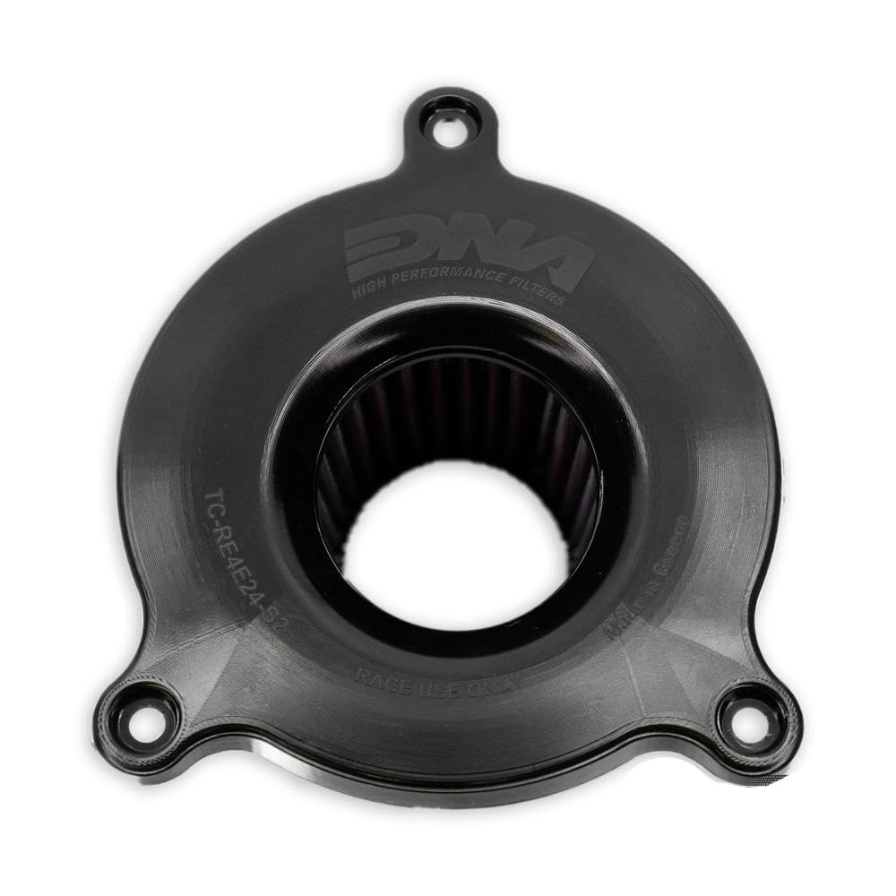 DNA Copertura dell'aria Stage 2 e filtro combinato ad Alte Prestazioni Compatibile per Royal Enfield Himalayan 452 (2024) con Flusso d'Aria Incrementato del 66.70% PN: R-RE4E24-S2-COMBO