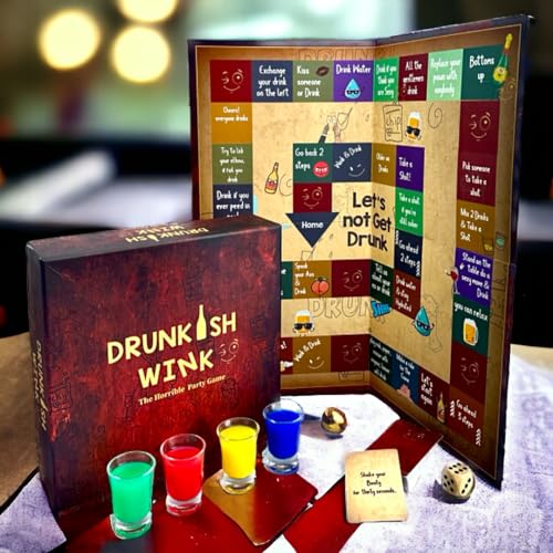 Image of Negi Drunkish Wink- The Best Adult Party Board Game for You and Your Friends (Age-21+)