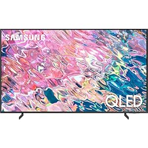 SAMSUNG 43-Inch Class QLED 4K Q60B Series Dual LED Quantum HDR Smart TV with Alexa Built-in (QN43Q60BAFXZA, 2022 Model)