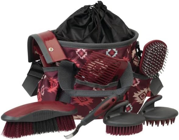 Weaver Leather Grooming Kit Plaid Aztec