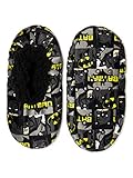 High Point Design Batman Comic Boys Fuzzy Babba Slipper Socks Size Small/Medium (8-13)