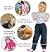 4-5 Year Unisex rain Pants Children, rain Pants Women Waterproof and Windproof, Breathable mud Pants, rain Trousers Over Pants for Girls Boys 110