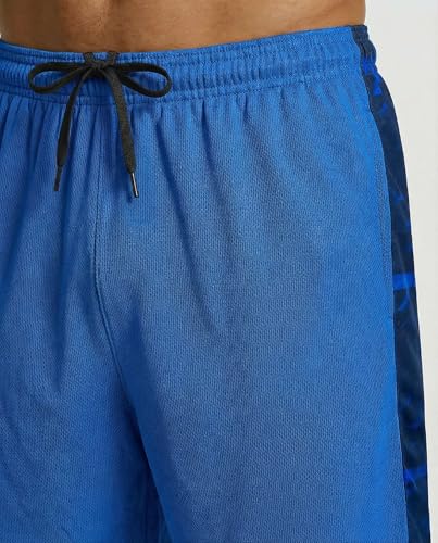 Image of Real Essentials 5 Pack: Men's 9 inch Mesh Shorts - Athletic Gym, Workout, Basketball, Running, Casual Lounge Activewear Pockets