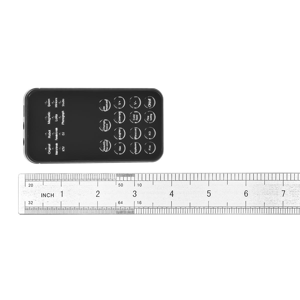 WANGCL Cambiador de voz portátil universal, 12 efectos de sonido, USB, Windows, PC, consola de juegos, móvil, tableta, instrumento de música