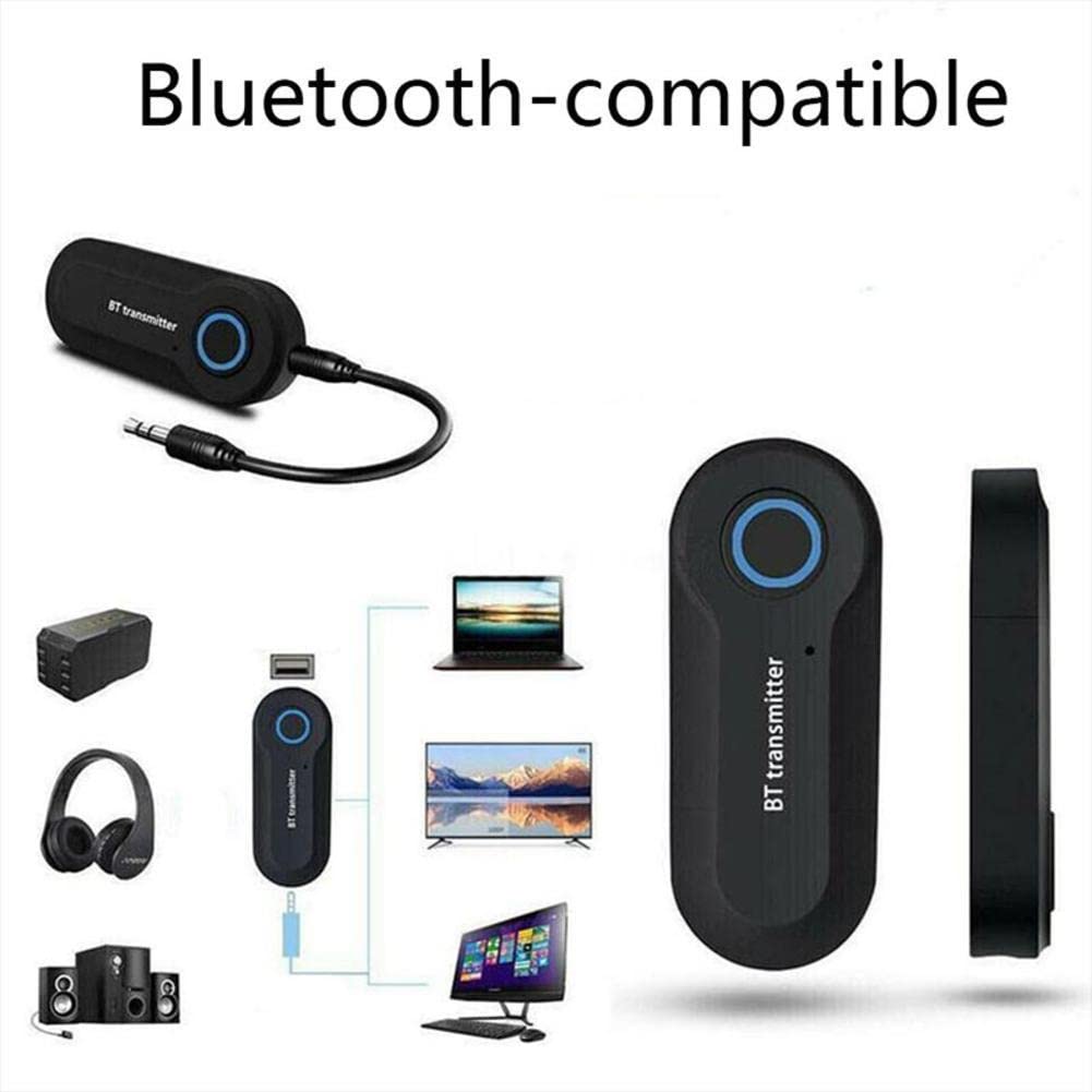 Adattatore Bluetooth 5.0 Trasmettitore/Audio - Per TV, PC, Cuffie, Altoparlanti, Con Cavo AUX E USB - Foto 11