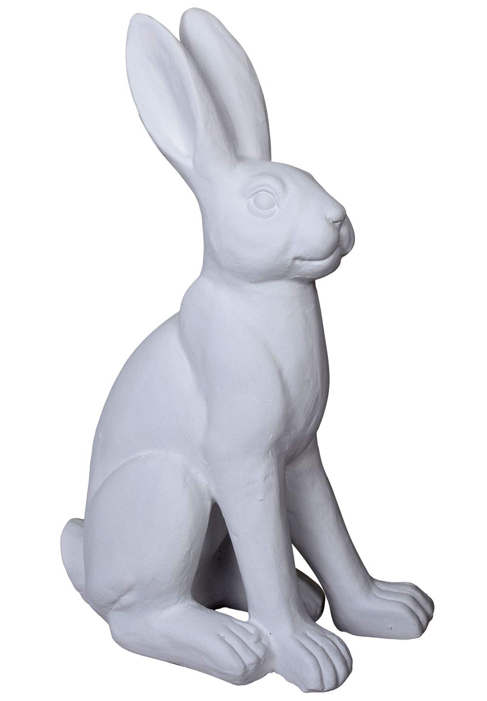 YAC047 Palazzo Exclusive Rabbit Figurine Garden Sculpture 60 cm White