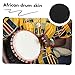 Alasum Moisture Drum Cover Noise Reduction Drumhead Replacement Parts for African Drums Accessories