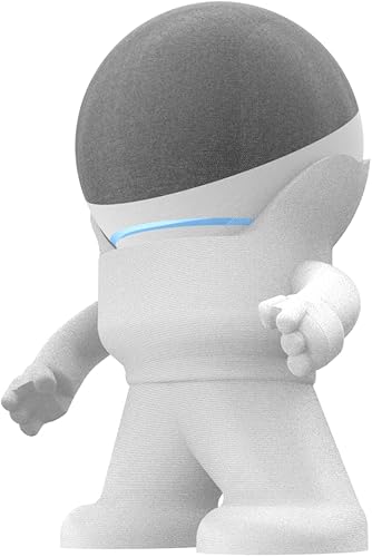 Miniatura 7 de Splin Soporte de escritorio Alexa Smart Speaker Echo Dot de 4ª o 5ª generación - Yaxa Mr. Bill (blanco)