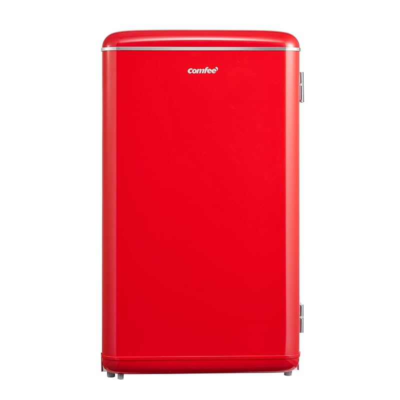 COMFEE’ Mini frigo 93L retrò — piccolo come un comodino, freddo come un frigo vero
