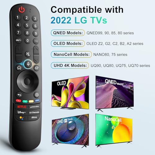 image for LOUTOC Voice Remote Replacement for LG Smart TV, for Magic Remote MR22
