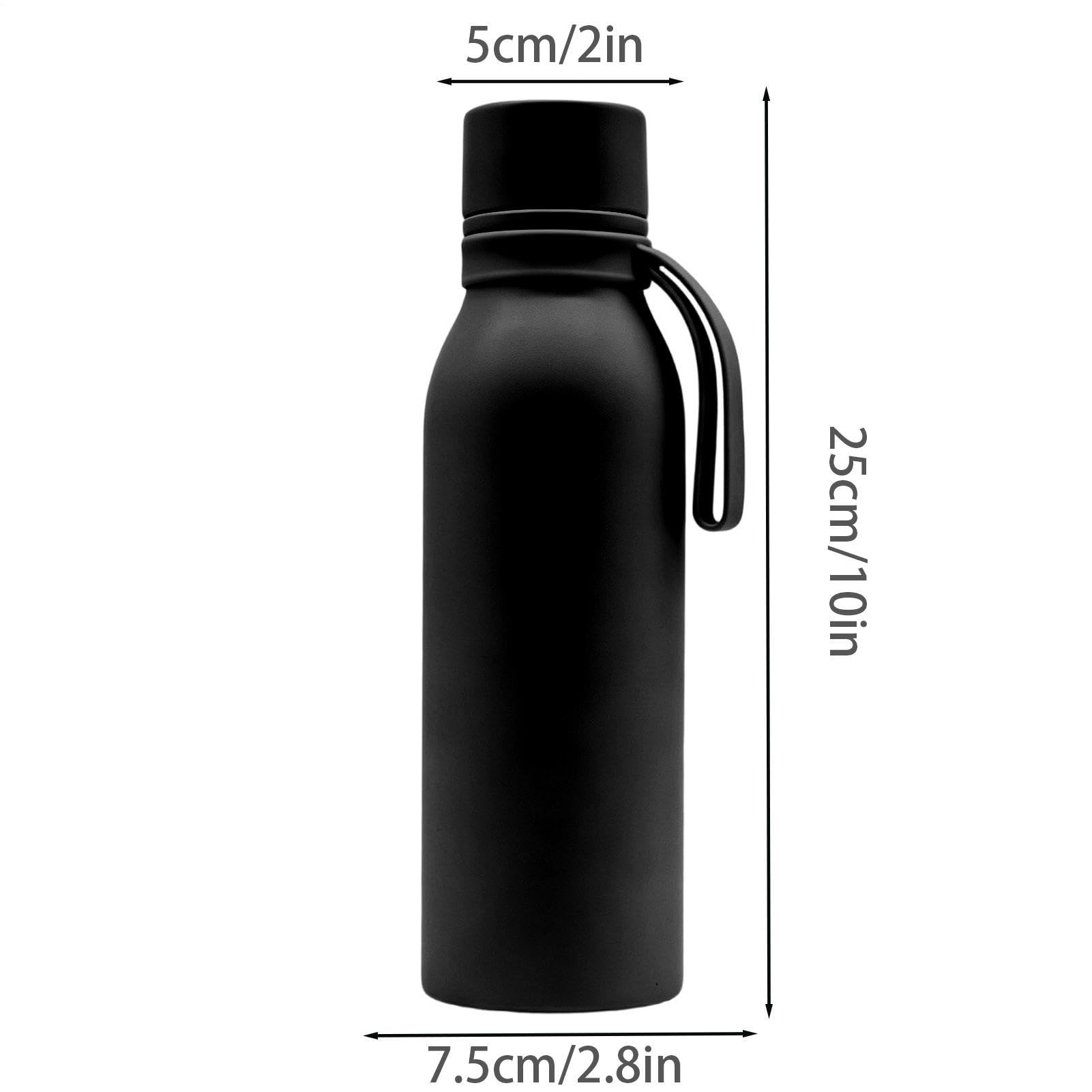 Borracce Termiche in Acciaio Tumbler da Viaggio 550ml | Tumbler Isolato Da Escursionismo per Campeggio Trekking Viaggi Outdoor Palestra Allenamento Fitness Pendolarismo Ufficio